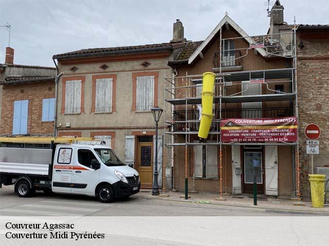 Couvreur  agassac-31230 Couverture Midi Pyrénées