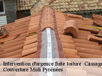 Intervention d'urgence fuite toiture cassagne-31260 Couverture Midi Pyrénées